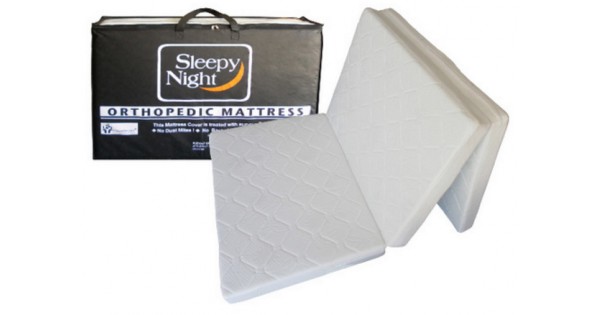 sleepy night orthopaedic foldable mattress review